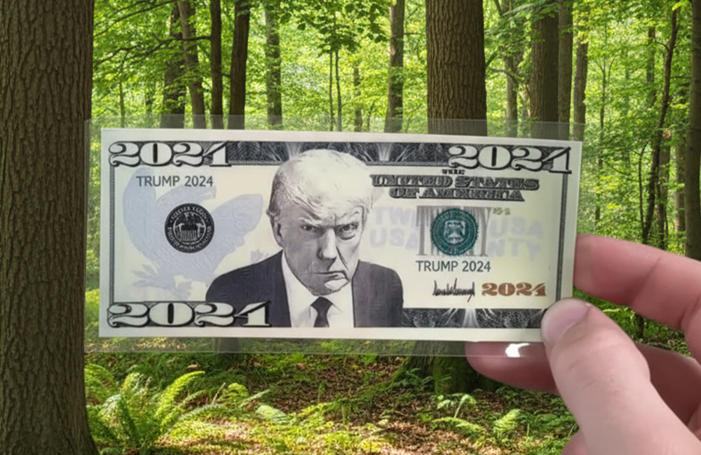 Trump 2024 Bill - Laminated