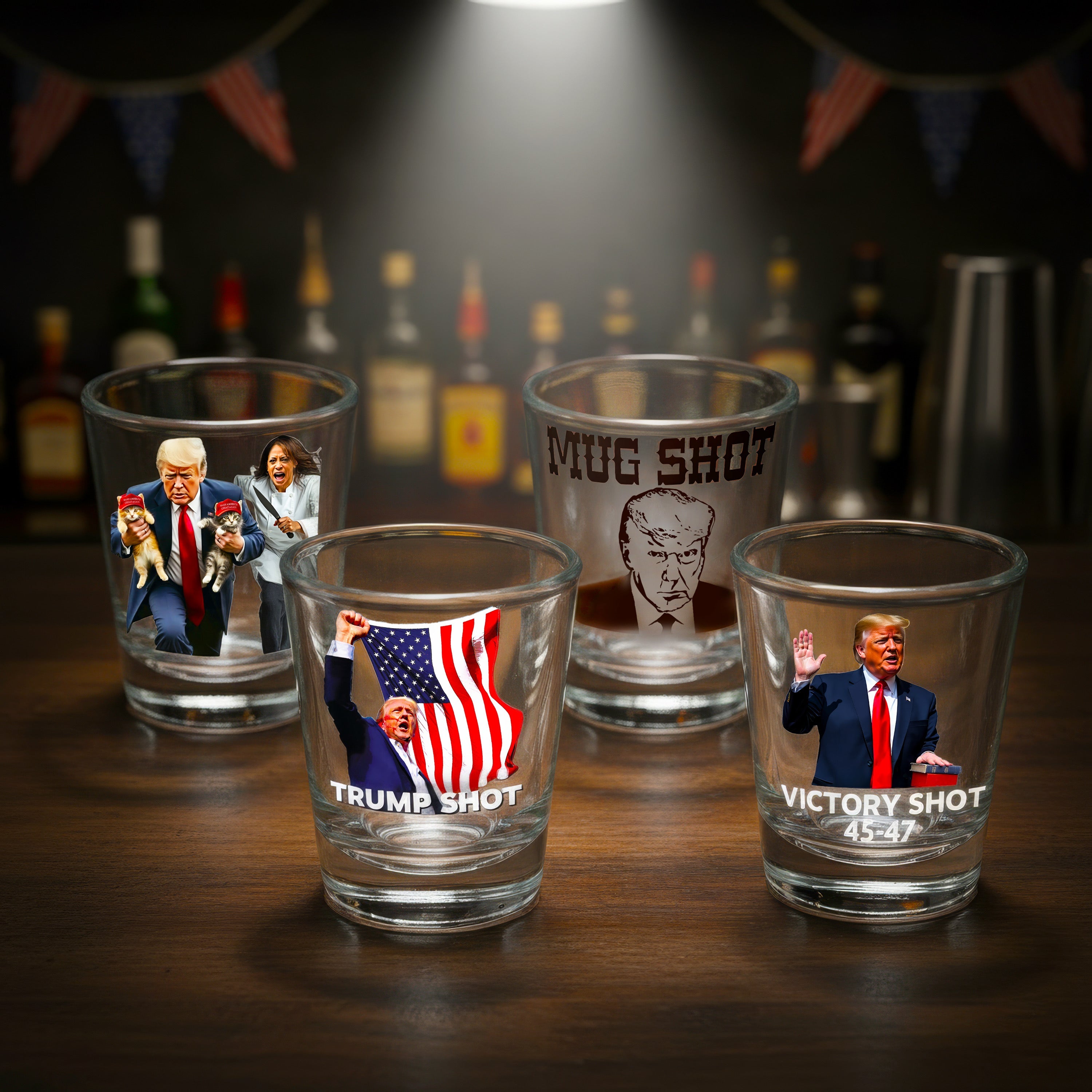 Trump Shot Glass Gift Bundle ¨C Limited Edition Collector Set